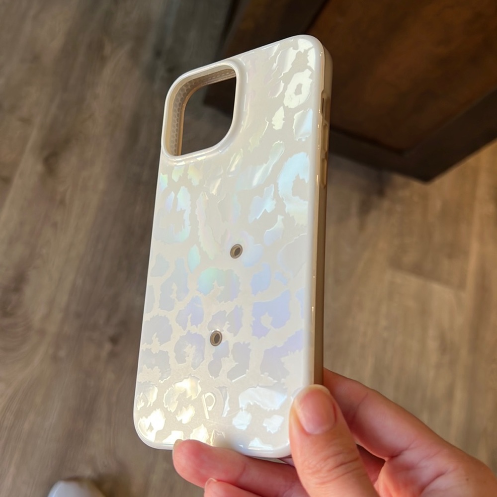 Loopy Opal Leopard case for iPhone 13 Pro Max